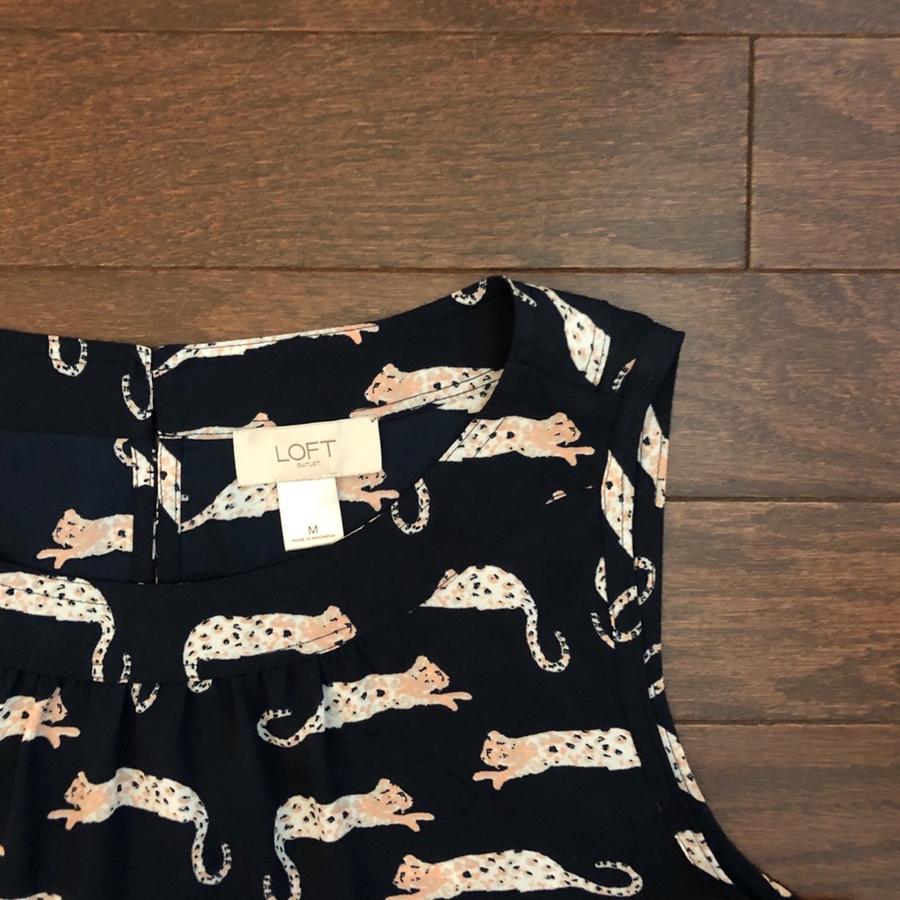 Loft sleeveless top